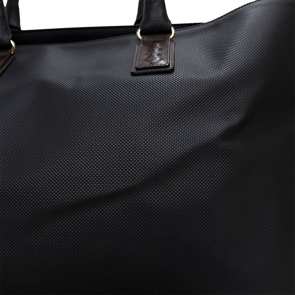 BOTTEGA VENETA 222499 Intrecciato Marco Polo PVC & Leather, Black Tote thumbnail 24