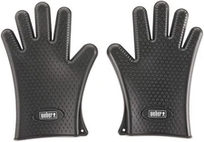 Weber 7017 Black Barbecue Glove, for Heat Protection