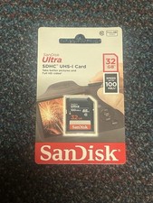 SanDisk Ultra 32GB Class 10 SDHC Memory Card - SDSDUNR-032G-GN3IN
