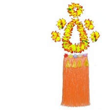Luau Outfit Elastic Waistband Comfortable Movement for Beach Events