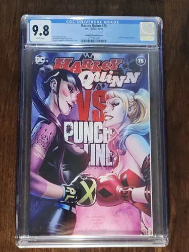 Harley Quinn Vs Punchline CGC Graded 9.8 White Pages.