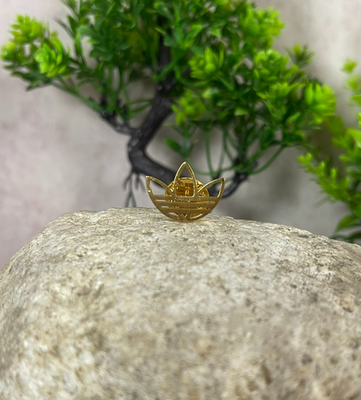 Adidas Originals Gold Pin Badges Deadstock Olympics Trefoil OG