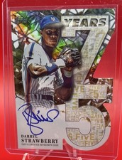 Darryl Strawberry 2026 Topps Series 1 Auto /50 #37 On Card Autograph Mets 🔥  