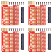 4X Prototype Breakout DIY Breadboard PCB Shield Board Kit for Raspberry Pi 4 ...