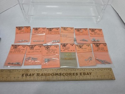S/Sn3 1/64 Scale Lot Finestkind TSM Metal Details Broom Shovel Pump Wheel Barrow