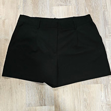 Zara Womens Black Shorts Size L  3 Inseam Poc...
