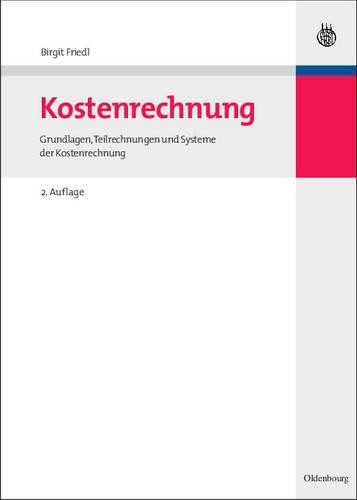 Birgit Friedl Kostenrechnung (Hardback)
