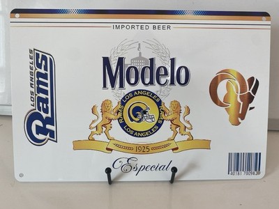 Modelo Beer Los Angeles Rams Sign - Cerveza -  Matthew Stafford - Devante