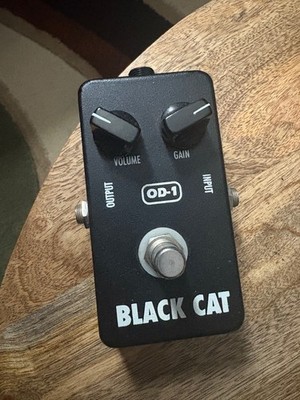 Vintage Black Cat OD-1 Freddie effect Fuzz pedal | eBay