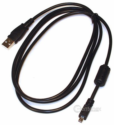 USB Cable for Nikon UC-E6 Pentax K-7 K10D K20D K100D K200D & FREE Microfiber