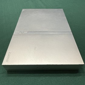 PS2 Slim Silver Console SCPH-79001, Games, Memory Card, Controllers, TESTED