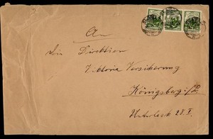 DR WHO 1929 LITHUANIA KLAIPEDA TO GERMANY LR79169
