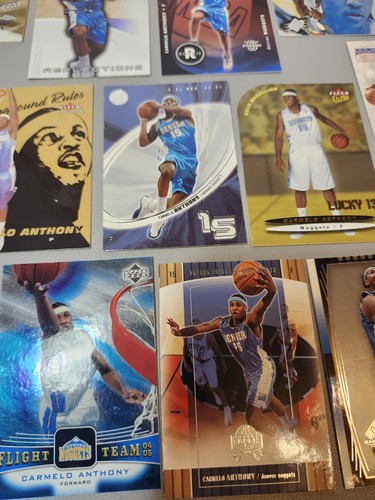 2003 UD Black Diamond CARMELO ANTHONY Rookie Gems Lot - Picture 4 of 9