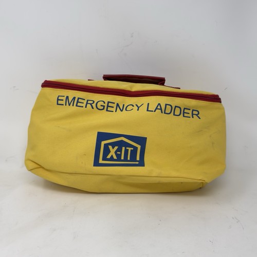 X-IT 2 Story Emergency Fire Escape Ladder Home Safety Compact Reusable 