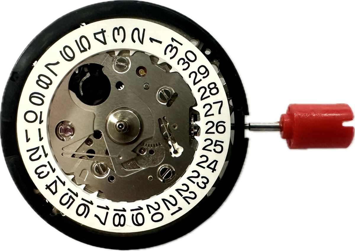 SEIKO 23JEWELS 6R15D☆ジャンク扱いです☆ Seiko 6R15 (6R15D) Automatic Watch Movement Date at 3 with Stem