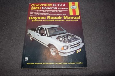 Reparaturanleitung Reparaturhandbuch Chevrolet S-10/Blazer/GMC Sonoma unbenutzt