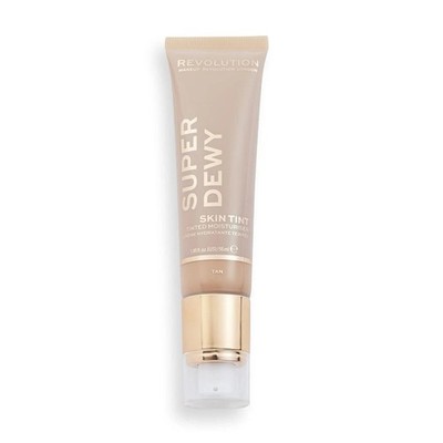 Makeup Revolution Super Dewy Tinted Moisturiser, Tan Shade 55ml
