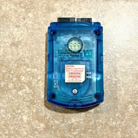 Sega Dreamcast Clear Blue VMU Memory Card HKT-7000 Japan OEM Region Free Tested