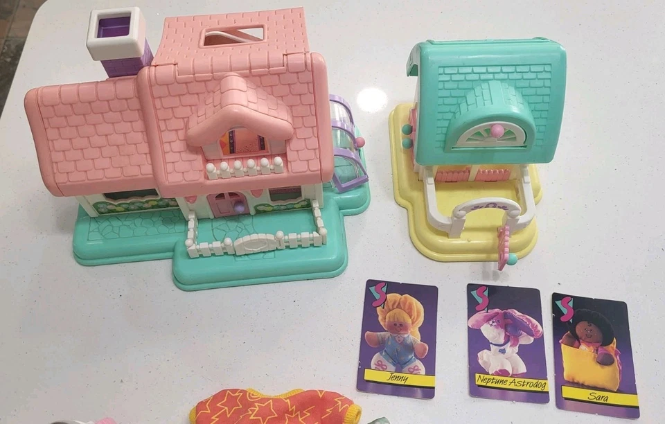 Fisher-Price Smooshees  Figures & Accessories Lot 1980s - Image 4 of 4