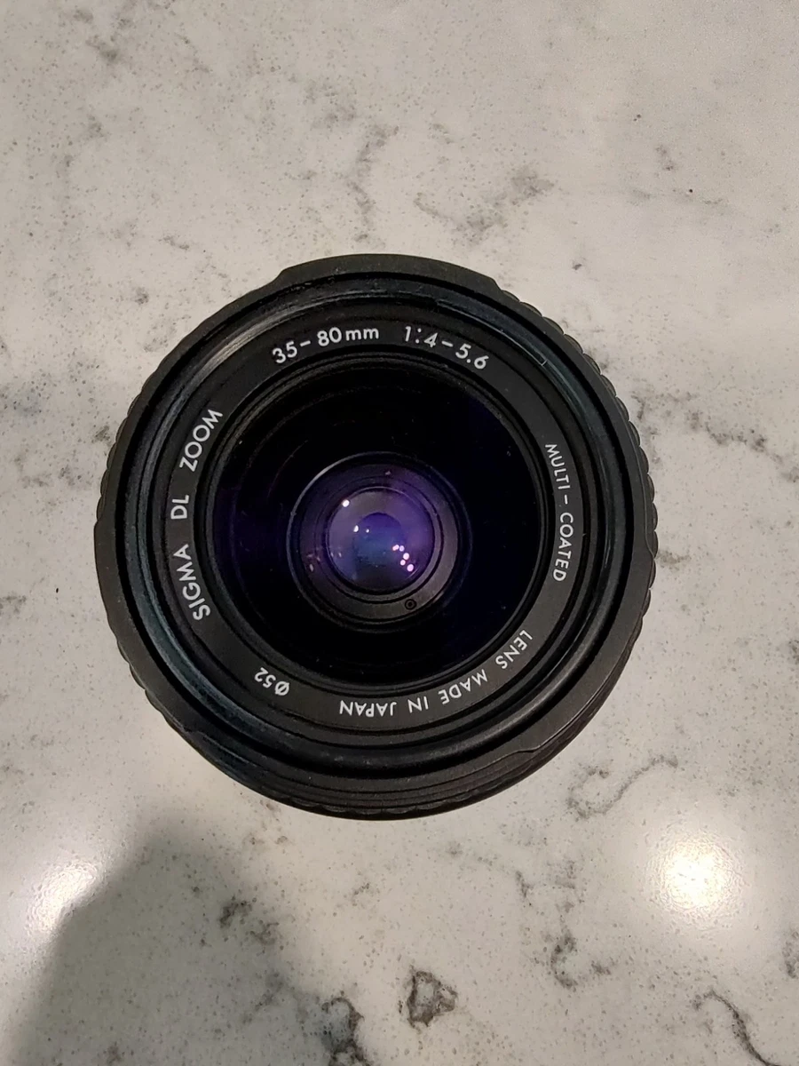 0411-020 【ECO割】 SIGMA SIGMA DL ZOOM 35-80mm 1:4-5.6 MULTI-COATED カメラ用交換レンズ Sigma 35-80mm f/4-5.6 Camera Lenses for sale | eBay