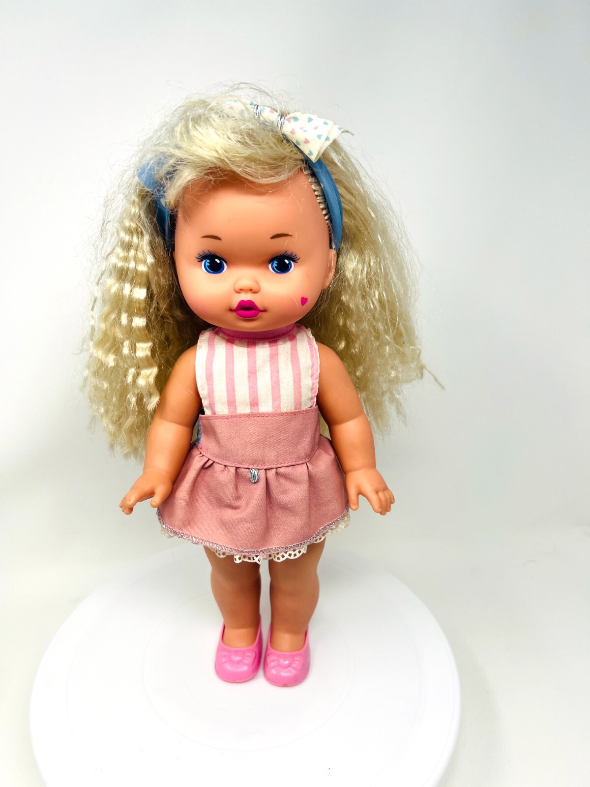 Vintage 1988 Mattel Little Miss Makeup 13" Doll Original Outfit and