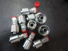 8G-8FJX  Hydraulic Fittings, 1/2" Hose to #8 female JIC, Lot of 10