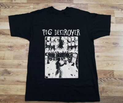 PIG DESTROYER band T-shirt Black Unisex All Sizes Shirt BO056