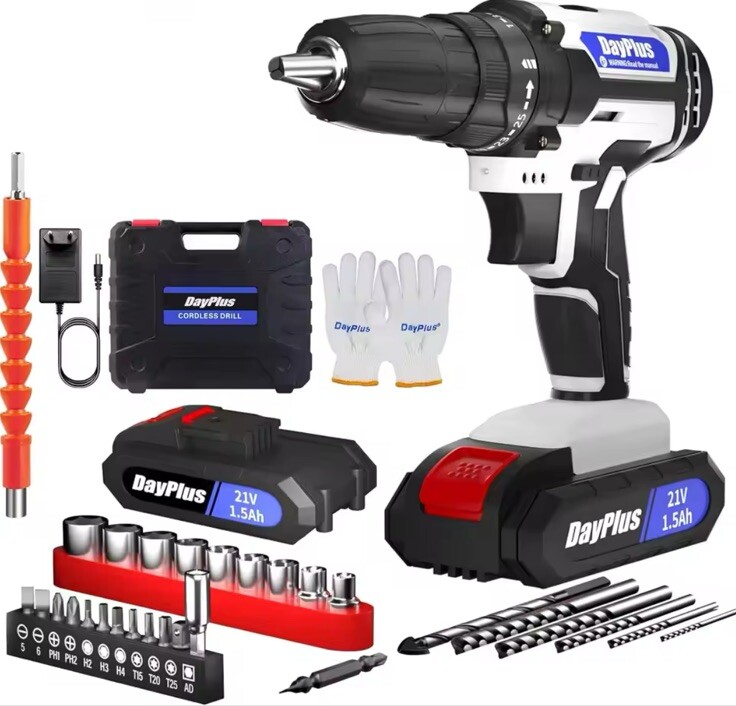 Avvitatore a Impulsi Brushless Trapano Elettrico 21V Trapano - Immagine 1
