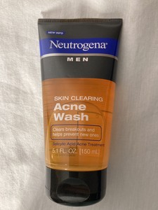 neutrogena men acne
