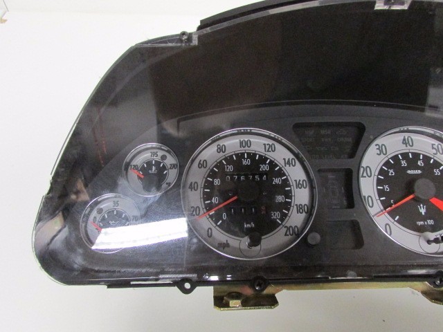 Maserati M128 GT Coupe, Speedometer Head Cluster, Used, P/N 195741
