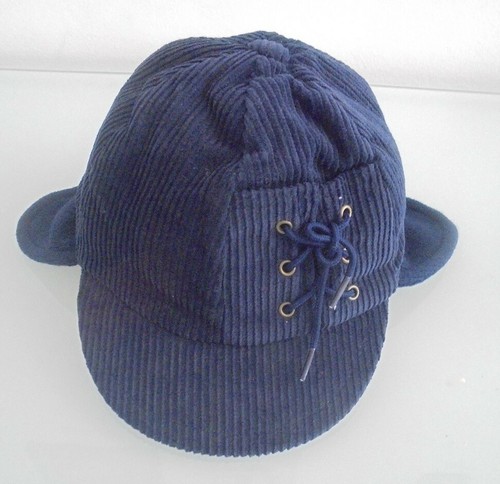 CAPPELLO BASCO BIMBO CON PARAORECCHIE - BLU TG 48 | eBay