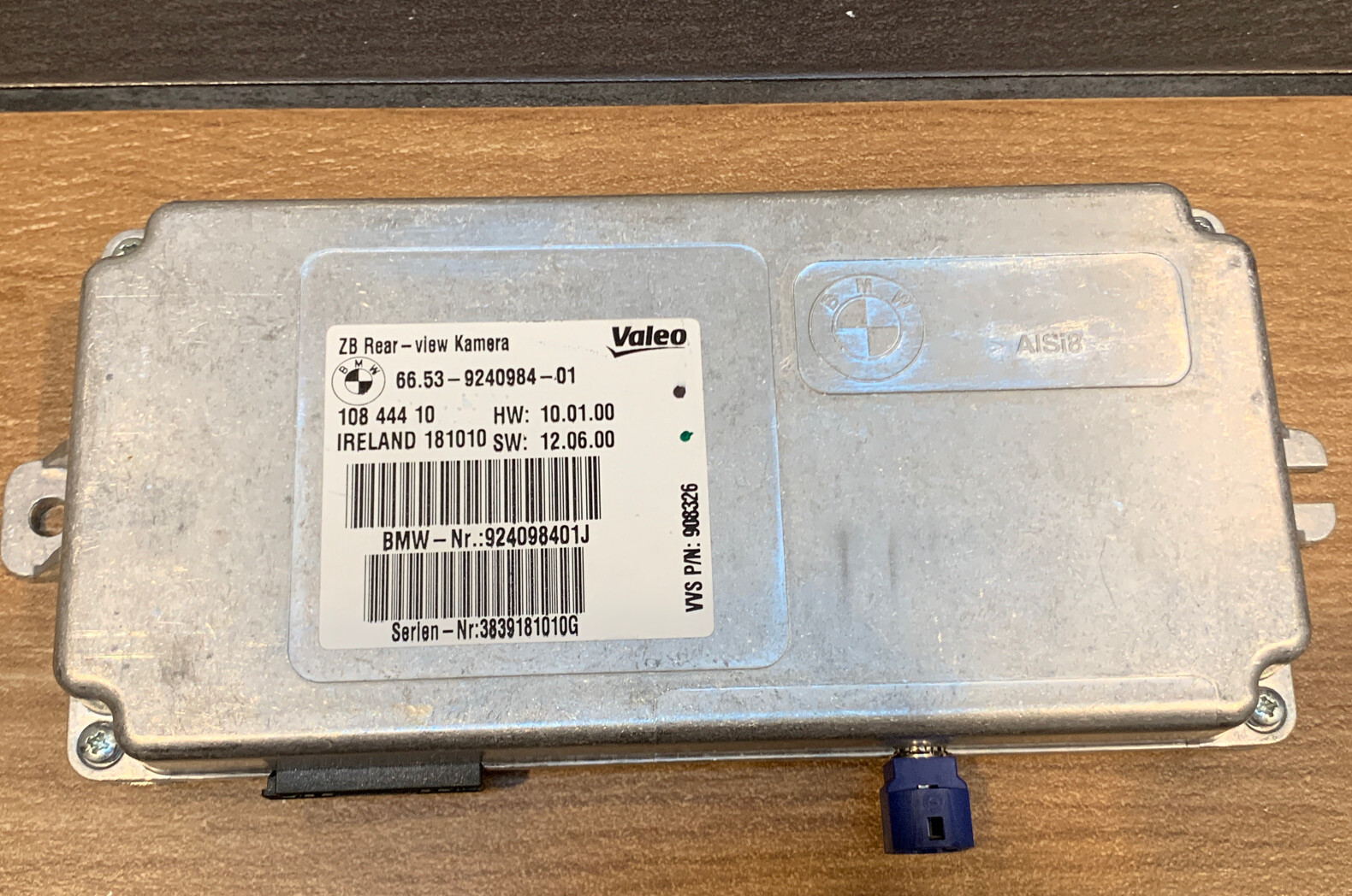 BMW VALEO Rear View Backup Camera Module 66539240984 Sc0148 for  