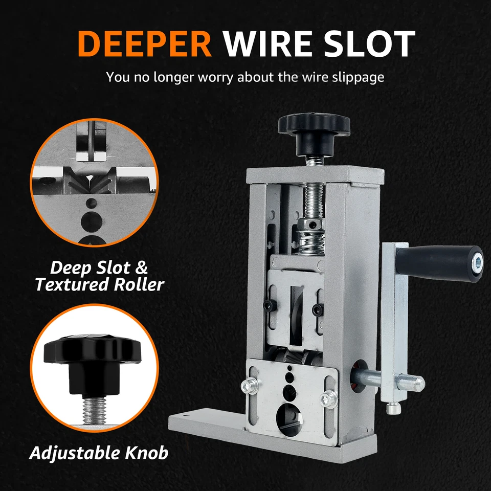 Wire Stripper Machine Manual and Electric Drill Powered Cable Stripper leRHN - image 2 of 4