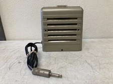 Antique Executone Office Desk Drive-Thru Intercom Speaker Vintage Retro Electron