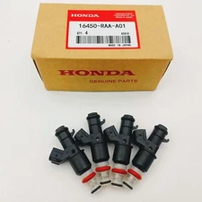 4X Fuel Injectors 16450-RAA-A01 For 03-11 Honda Accord Element CR-V 2.0L 2.4L US