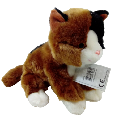 PELUCHE GATTO 34 CM INCLUSO CODA LELLY