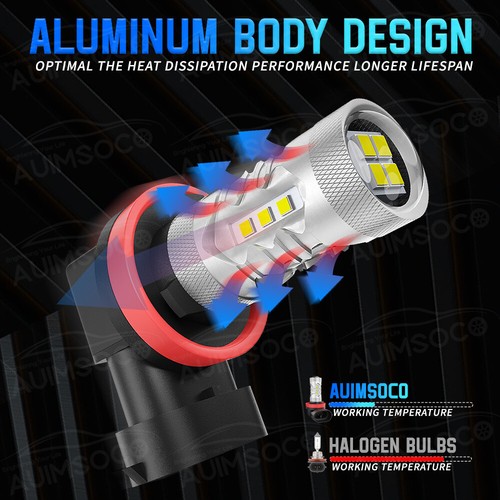 Kits de 6 faros LED 6000K + faros antiniebla para Mercedes-Benz E350 E320 E550 - Imagen 14 de 17