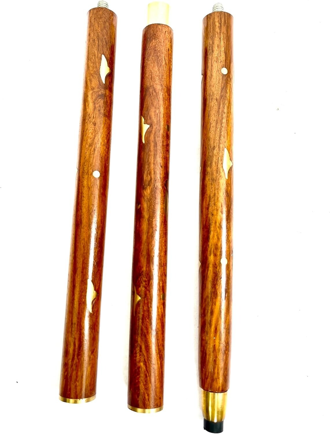 Walking Stick Cane Solid Brass  Bird Head Handle … - image 3