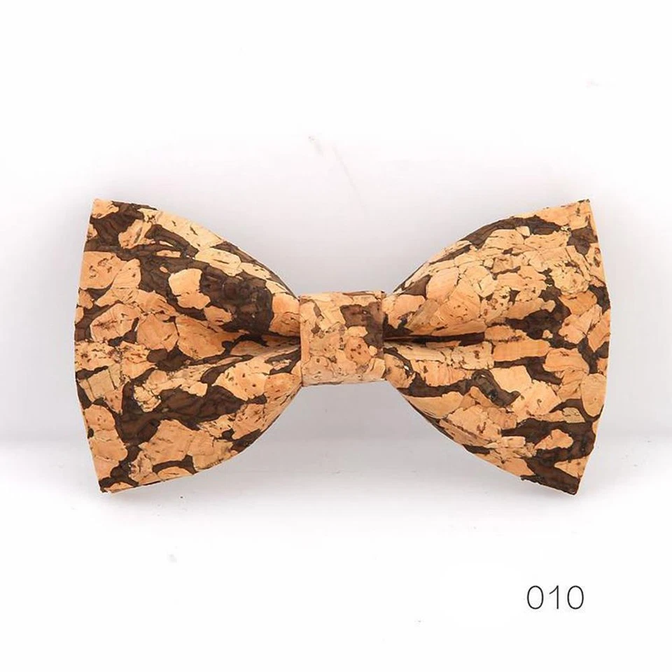 Мужские деревянные галстуки-бабочки деревянные в форме бабочки ручной работы тонкий воротник-галстук однотонный  - Изображение 4 из 4