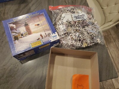 Chaz Wysocki West Quoddy Head Light 1000 pièces puzzle neuf Hasbro