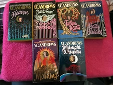 V.C. Andrews 6 Book Lot - Fallen Hearts, Dark Angel, Heaven & More!