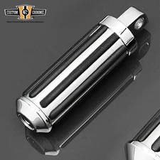 Chrome Highway Male Mount Footpeg Footrest Fits For Harley Touring Softail Dyna