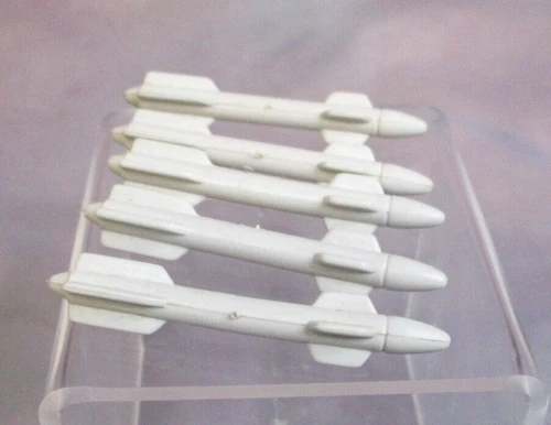 GI Joe Whale Hovercraft Missile Vehicle Part Lot Rocket ARAH 1984 (lot of 5)