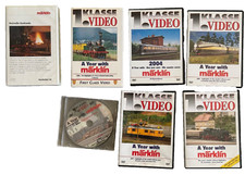 7 EACH Marklin 1998 2000 VIDEO VHS 2000, 04, 05, 07, 10  Year In Review DVD