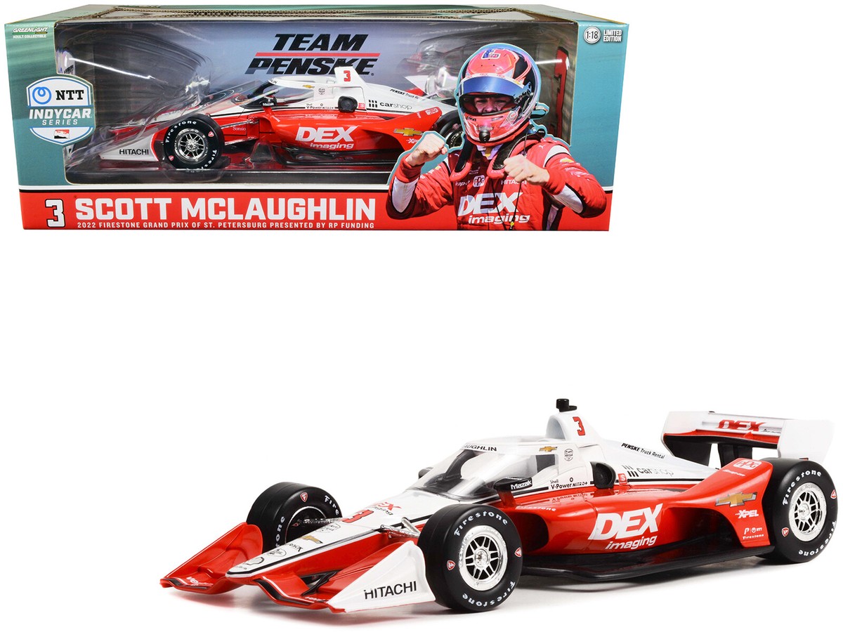 Greenlight 11165 Dallara IndyCar #3 Scott McLaughlin 