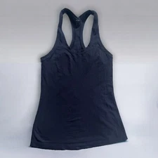 Lululemon Dark Blue Free Flow Running Yoga Racerback Women Tank Top S / M