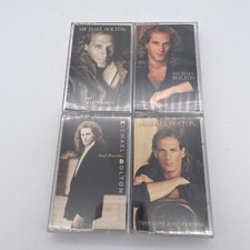 LOT OF 4 MICHAEL BOLTON CASSETTE TAPES TIMELESS SOUL PROVIDER ONE THING LOVE