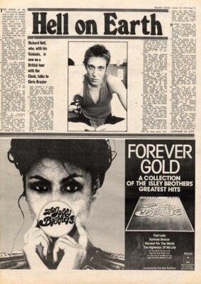 Richard Hell on Earth Television Voidoids MM7 Interview 1977