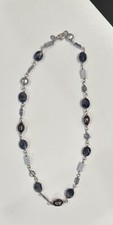 Beaded Sterling Silver Necklace With Lobster Clasp By Silpada