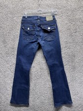 True Religion Jeans Women s 30 Becky Boot Flare Dark Wash Denim Y2k W10564CR3